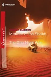 Book cover of Mistress of the Sheikh & The One-Night Wife by Sandra Marton