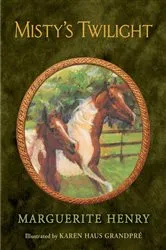 Book cover of Misty's Twilight by Marguerite Henry