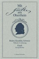 Book cover of Mit Goethe am Oberrhein by Unknown