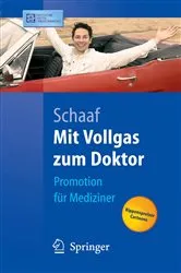 Book cover of Mit Vollgas zum Doktor by Christian P. Schaaf