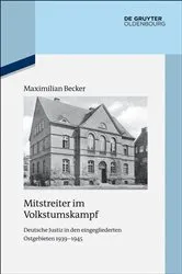 Book cover of Mitstreiter im Volkstumskampf by Maximilian Becker