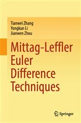 Book cover of Mittag-Leffler Euler Difference Techniques by Tianwei Zhang