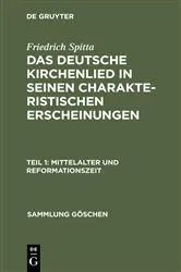 Book cover of Mittelalter und Reformationszeit by Friedrich Spitta