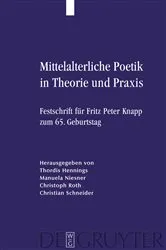 Book cover of Mittelalterliche Poetik in Theorie und Praxis by Thordis Hennings