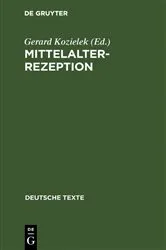 Book cover of Mittelalterrezeption by Gerard Kozielek