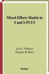 Book cover of Mixed-Effects Models in S and S-PLUS by José Pinheiro