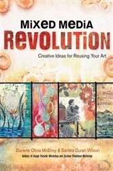 Book cover of Mixed Media Revolution by Darlene Olivia McElroy