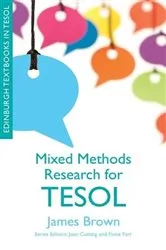 Book cover of Mixed Methods Research for TESOL by James Brown