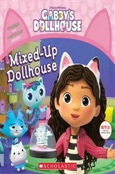 Book cover of Mixed-Up Dollhouse (Gabby’s Dollhouse Storybook) by Violet Zhang