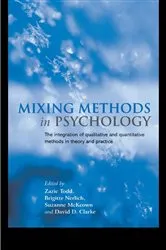 Book cover of Mixing Methods in Psychology by Zazie Todd