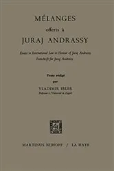 Book cover of Mélances Offerts à Juraj Andrassy by Unknown