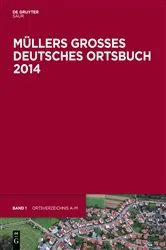 Book cover of Müllers Großes Deutsches Ortsbuch 2014 (34th ed.) by Unknown