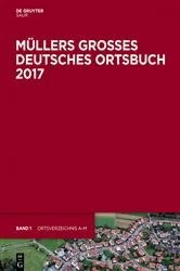 Book cover of Müllers Großes Deutsches Ortsbuch 2017 (35th ed.) by Unknown