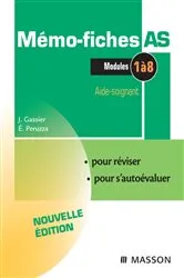 Book cover of Mémo-Fiches AS - Modules 1 à 8 (3rd ed.) by Jacqueline Gassier