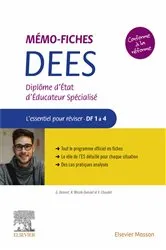 Book cover of Mémo-Fiches DEES - Diplôme d'État d'éducateur spécialisé by Guillaume Demont