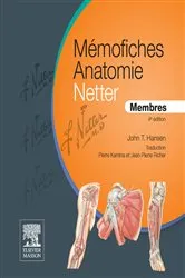 Book cover of Mémofiches Anatomie Netter - Membres (4th ed.) by John T. Hansen