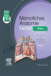 Book cover of Mémofiches Anatomie Netter - Tronc (5th ed.) by John T. Hansen
