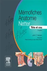 Book cover of Mémofiches Anatomie Netter - Tête et cou (4th ed.) by John T. Hansen