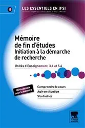 Book cover of Mémoire de fin d'études. Initiation à la démarche de recherche by Geneviève Roberton