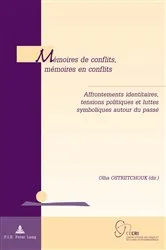 Book cover of Mémoires de conflits, mémoires en conflits by Tanguy de Wilde d'Estmael