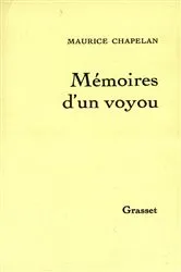 Book cover of Mémoires d'un voyou by Maurice Chapelan