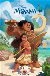 Book cover of Moana Big Golden Book (Disney Moana) by RH Disney