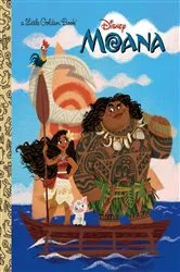 Book cover of Moana Little Golden Book (Disney Moana) by Laura Hitchcock