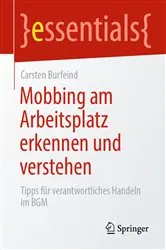 Book cover of Mobbing am Arbeitsplatz erkennen und verstehen by Carsten Burfeind