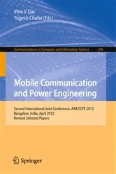 Book cover of Mobile Communication and Power Engineering by Vinu V Das