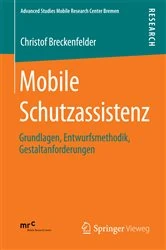Book cover of Mobile Schutzassistenz by Christof Breckenfelder