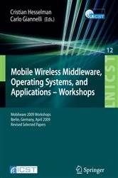 Book cover of Mobile Wireless Middleware, Operating Systems and Applications - Workshops by Cristian Hesselman