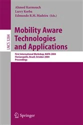 Book cover of Mobility Aware Technologies and Applications by Ahmed Karmouch