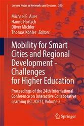 Book cover of Mobility for Smart Cities and Regional Development - Challenges for Higher Education by Michael E. Auer