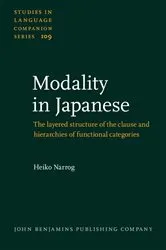 Book cover of Modality in Japanese by Unknown