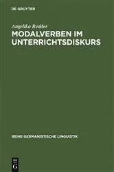 Book cover of Modalverben im Unterrichtsdiskurs by Angelika Redder