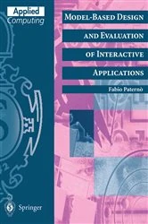 Book cover of Model-Based Design and Evaluation of Interactive Applications by Fabio Paterno