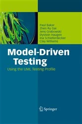 Book cover of Model-Driven Testing by Paul Baker