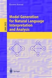 Book cover of Model Generation for Natural Language Interpretation and Analysis by Karsten Konrad