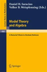 Book cover of Model Theory and Algebra by D.H. Saracino