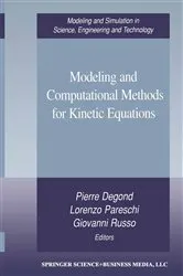 Book cover of Modeling and Computational Methods for Kinetic Equations by Pierre Degond