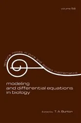 Book cover of Modeling and Differential Equations in Biology by T. A. Burton