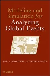 Book cover of Modeling and Simulation for Analyzing Global Events by John A. Sokolowski