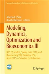 Book cover of Modeling, Dynamics, Optimization and Bioeconomics III by Unknown