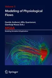 Book cover of Modeling of Physiological Flows by Davide Ambrosi