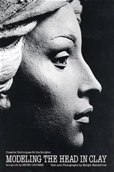 Book cover of Modeling the Head in Clay by Bruno Lucchesi