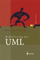 Book cover of Modellierung mit UML by Bernhard Rumpe