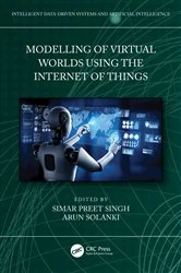 Book cover of Modelling of Virtual Worlds Using the Internet of Things by Simar Preet Singh