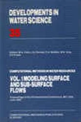 Book cover of Modelling Surface and Sub-Surface Flows by M.A. Celia