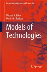 Book cover of Models of Technologies by Mikhail V. Belov