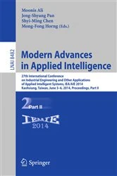 Book cover of Modern Advances in Applied Intelligence by Moonis Ali
